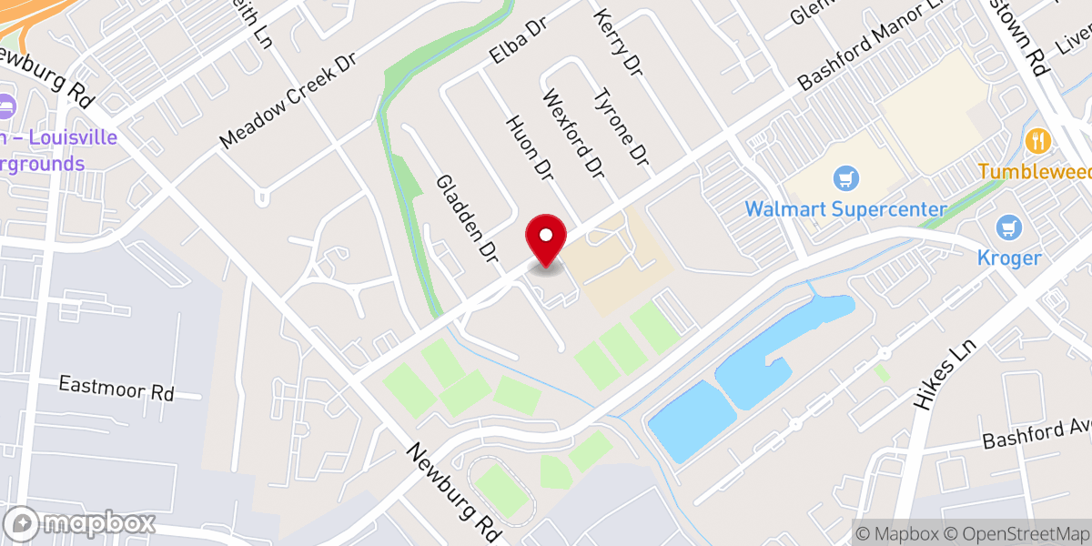 Map showing location of the church. at Bashford Manor