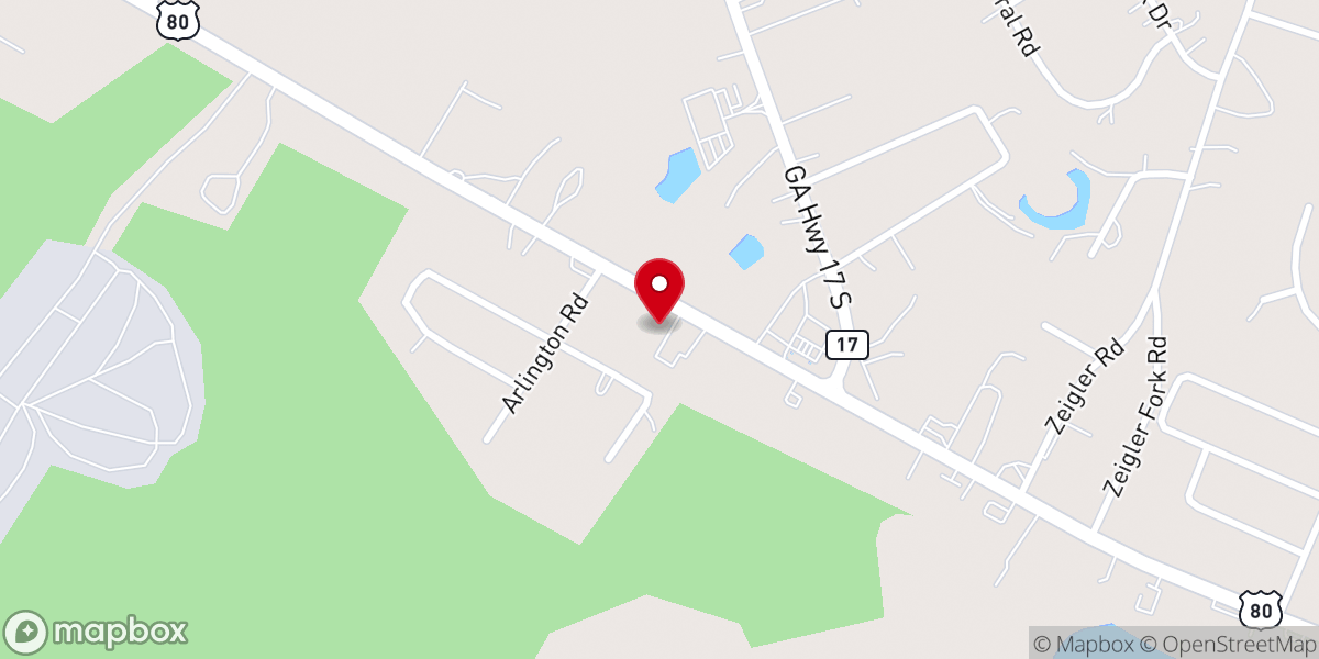 Map showing location of MorningStar Community Church