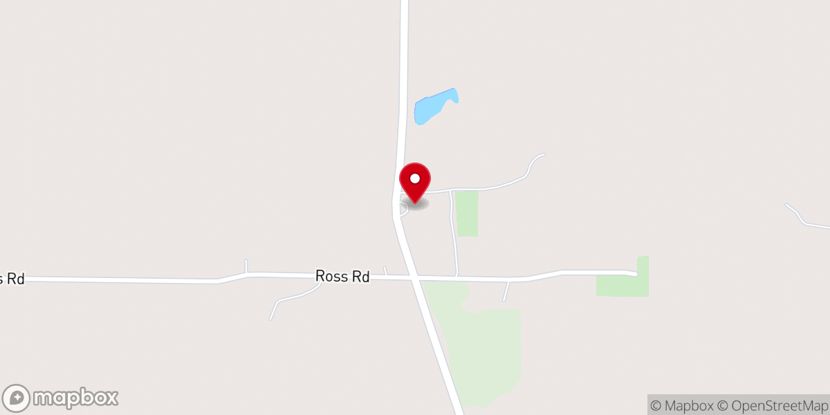 Map showing location of Tabernacle Methodist Church