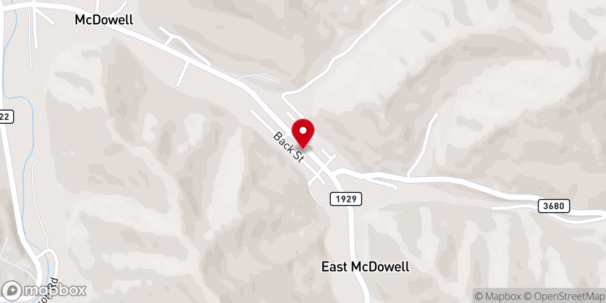 Map showing location of Christian Church of Jesus Christ