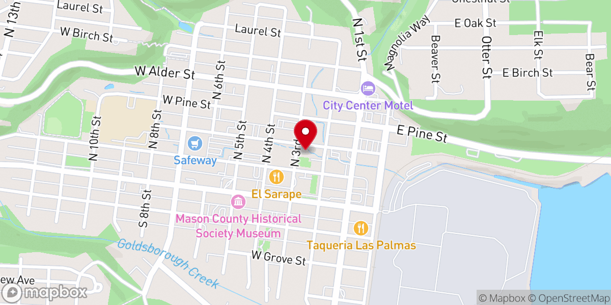 Map showing location of Community Lifeline