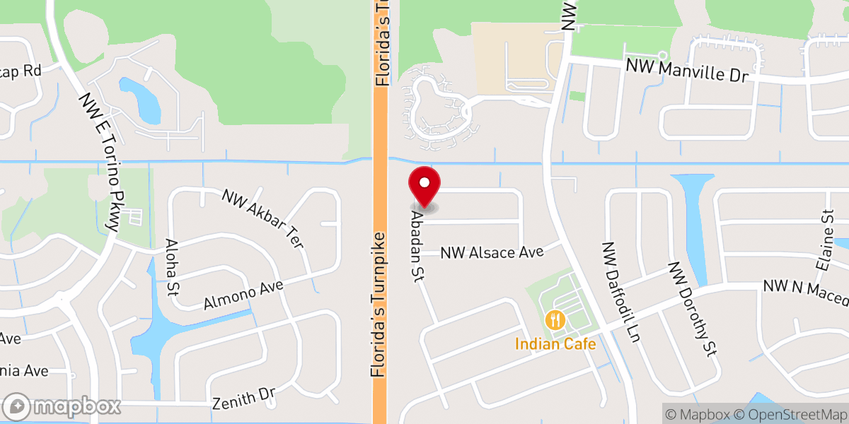 Map showing location of Firstborn Ministry of God Inc
