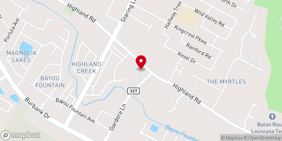 Map showing location of St Jude the Apostle Catholic Church