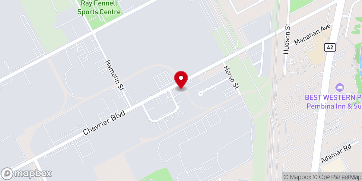 Map showing location of NextGen Worship Centre