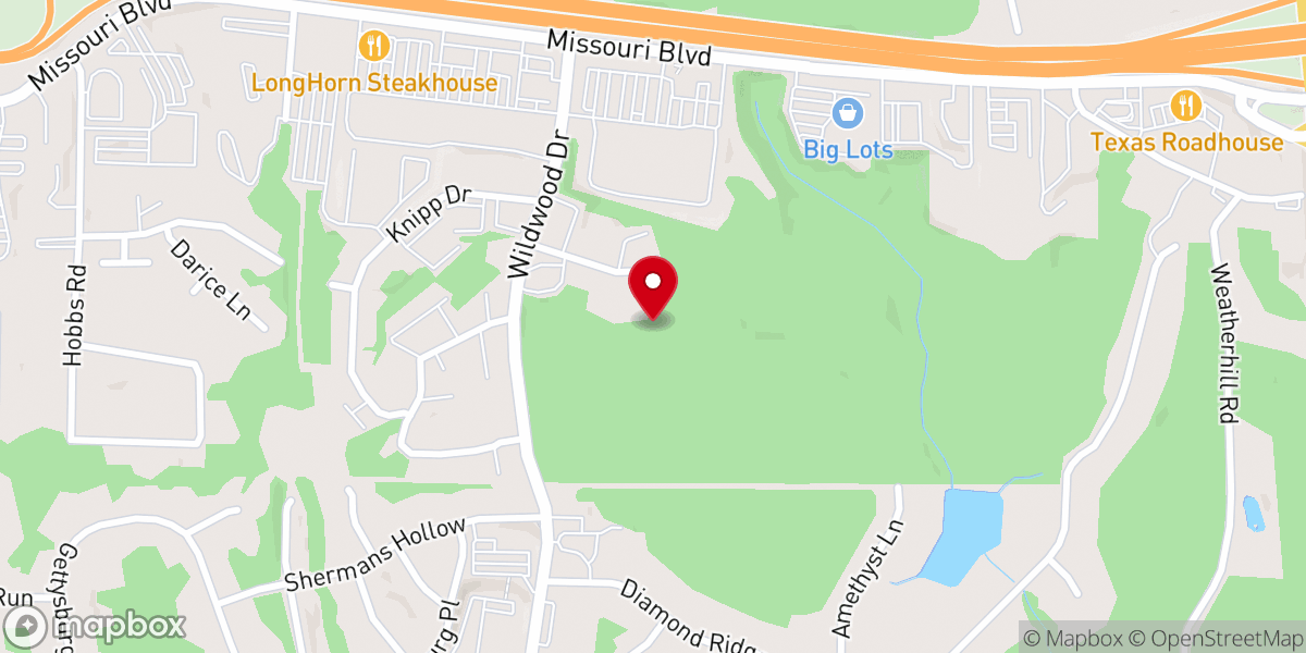 Map showing location of Church of Christ 54 South