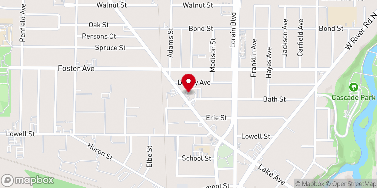 Map showing location of St Agnes Catholic Church