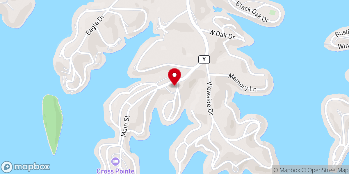 Map showing location of North Shore Chapel - A/G