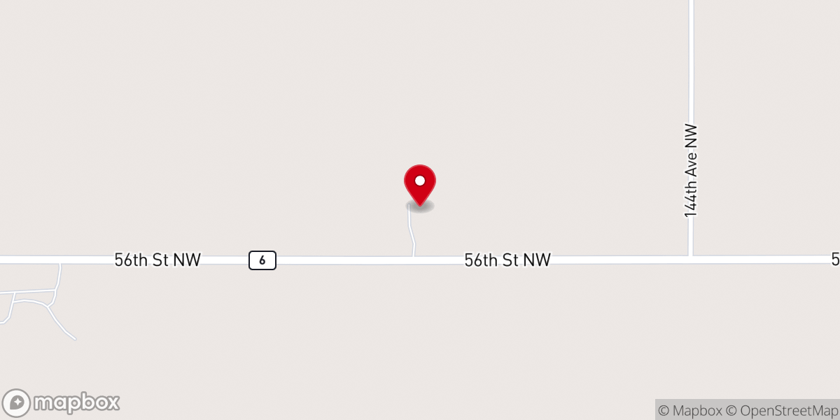 Map showing location of Saint Paul Church