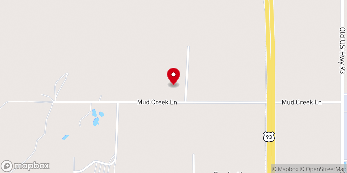 Map showing location of Glacier View Seventh-Day Adventist Church