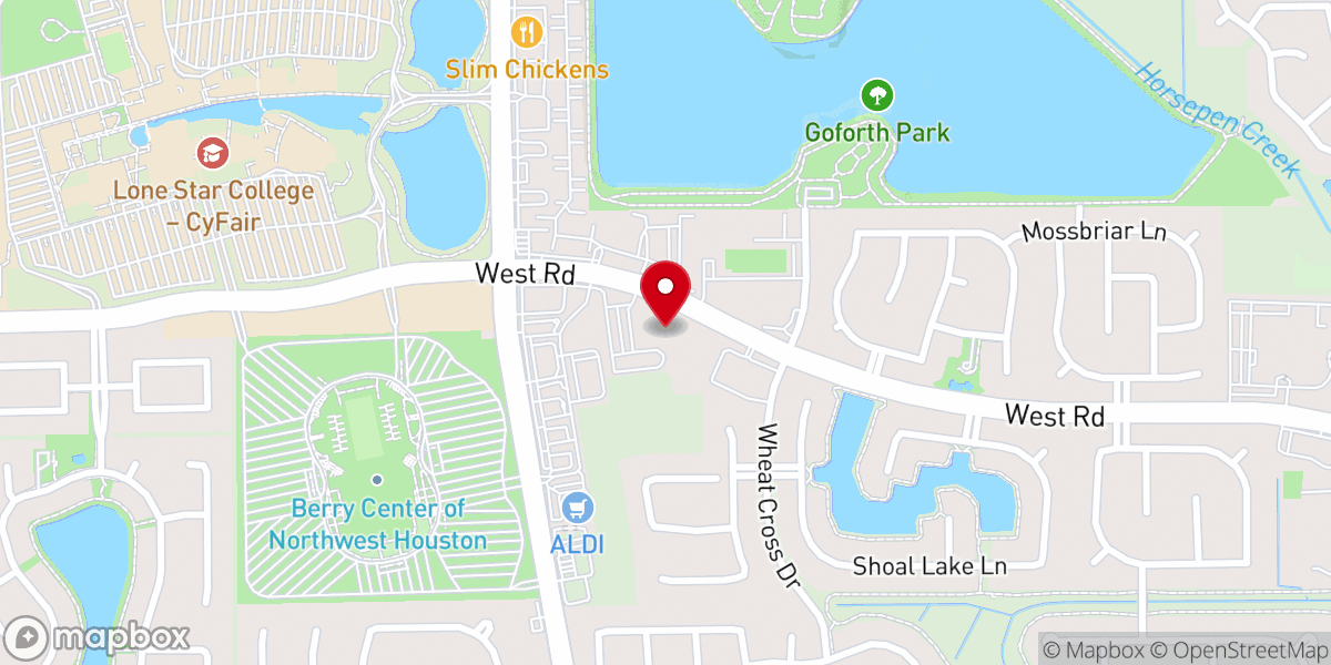 Map showing location of Cornerstone Methodist Church