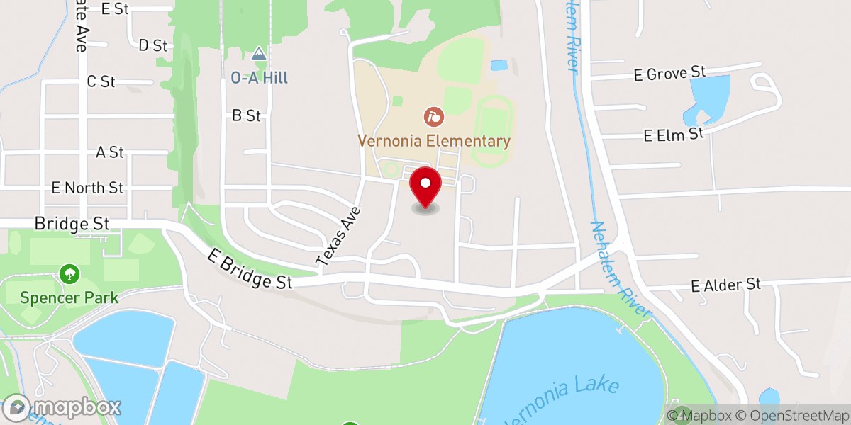 Map showing location of St Mary's Catholic Church