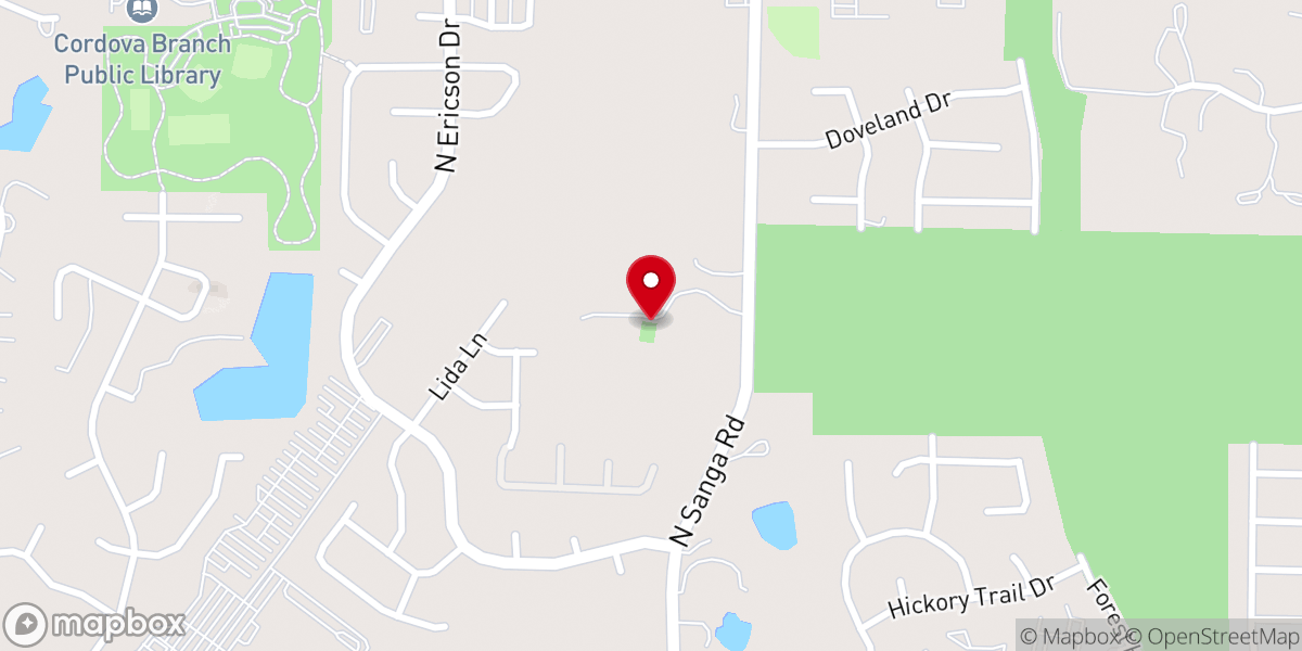 Map showing location of Willow Grove Pickleball
