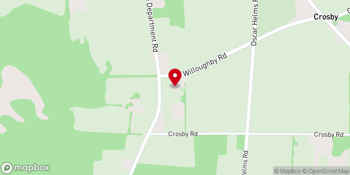 Map showing location of Greater Antioch Missionary Baptist Church
