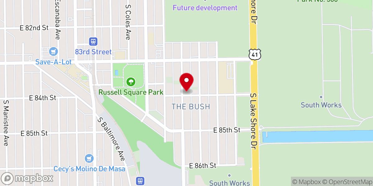 Map showing location of Chapel of the Resurrection Foundation Inc