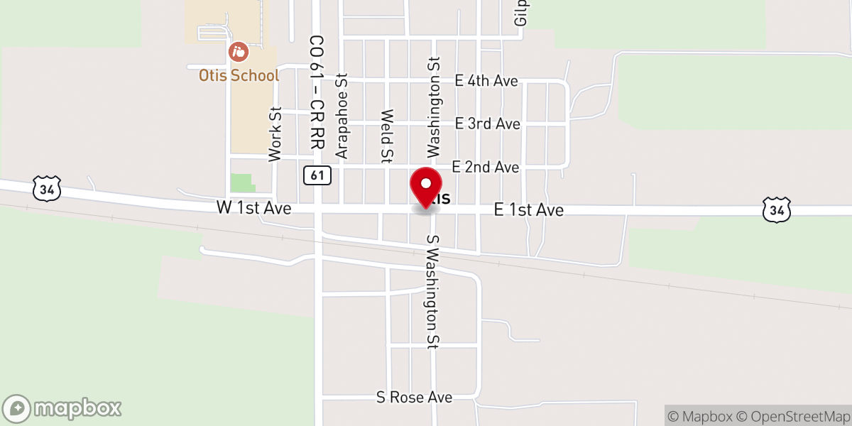 Map showing location of Town Hall