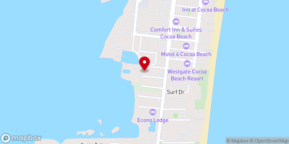 Map showing location of Riverside Presbyterian Church