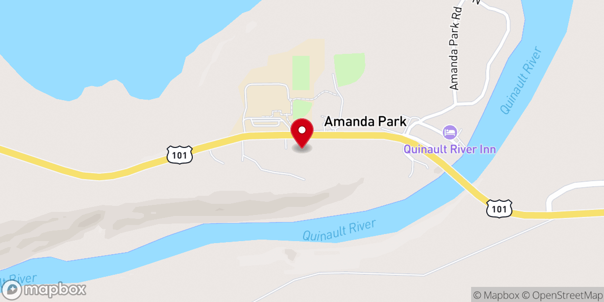 Map showing location of Our Lady of the Olympics Catholic Church