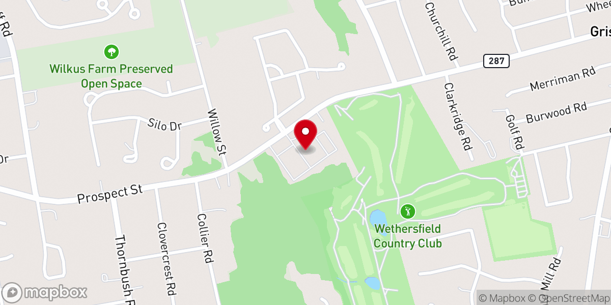 Map showing location of Church of the Incarnation