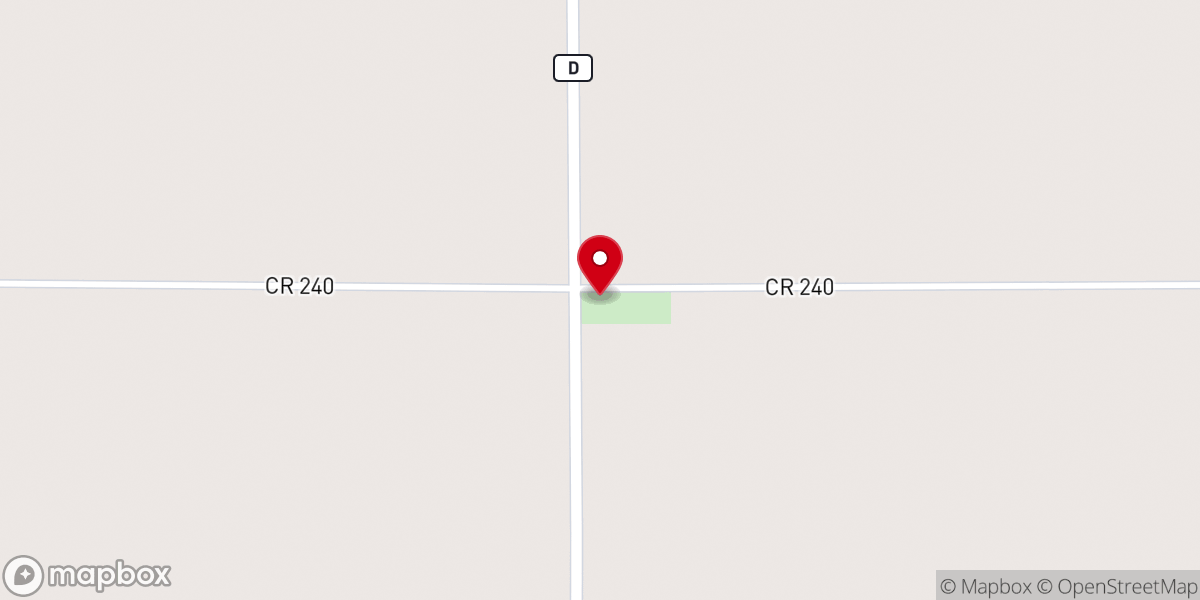 Map showing location of Antioch Church