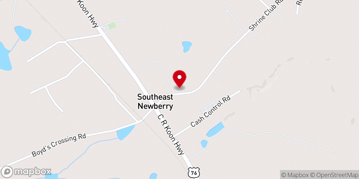 Map showing location of Metropolitan Baptist Church