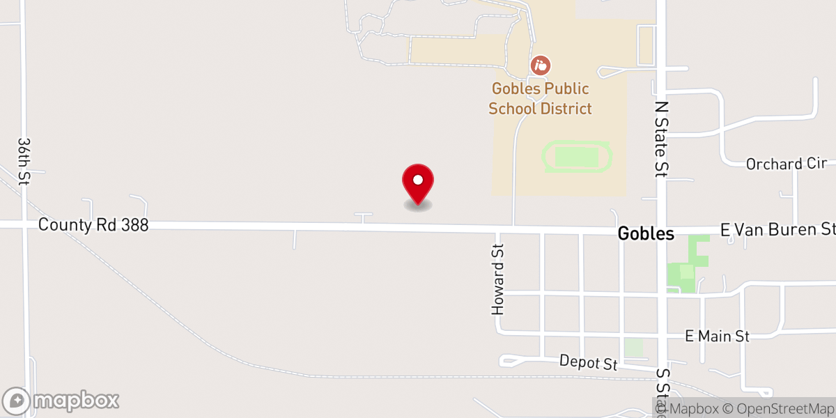 Map showing location of Journey Family Church