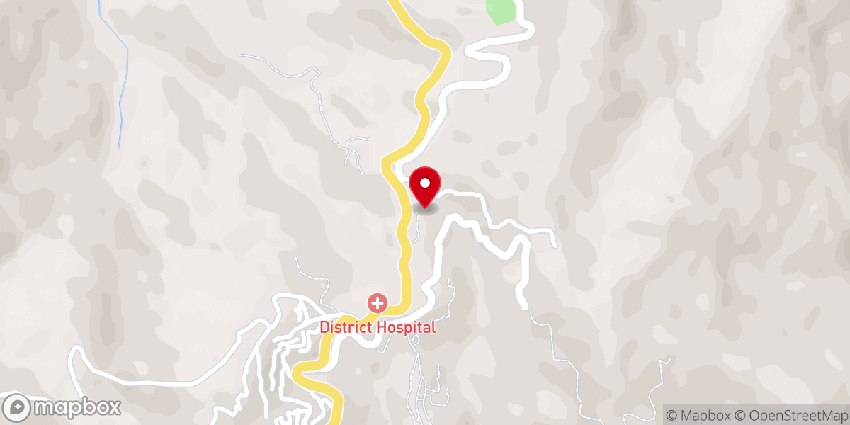 Map showing location of Serchhip Kawnpui Presbyterian Church