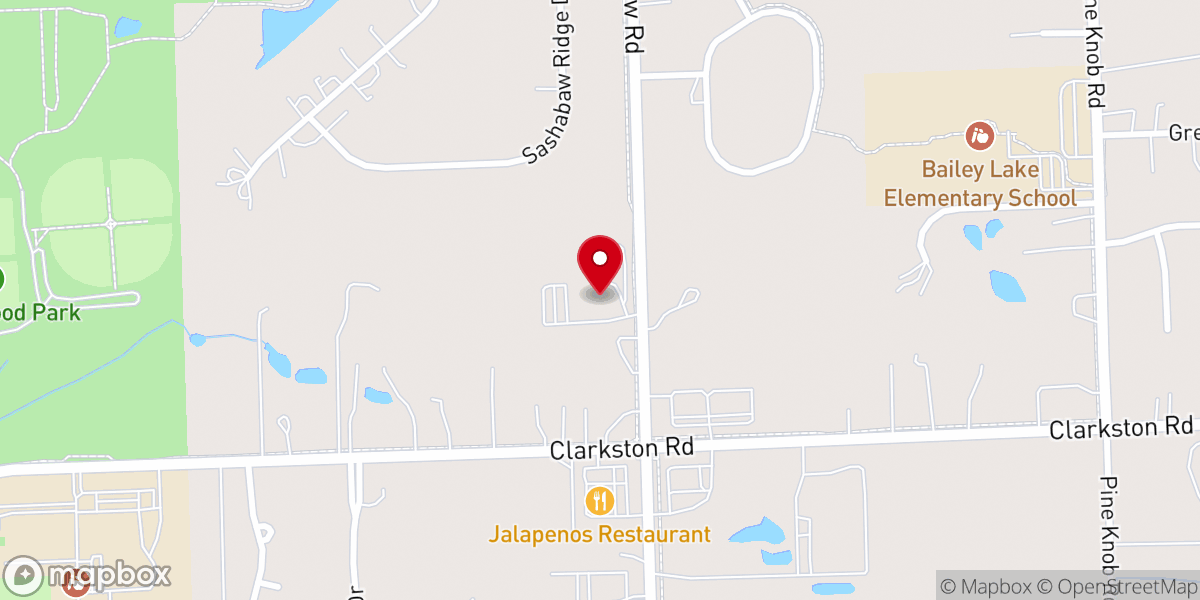 Map showing location of St. Trinity Ev. Lutheran Church and Preschool