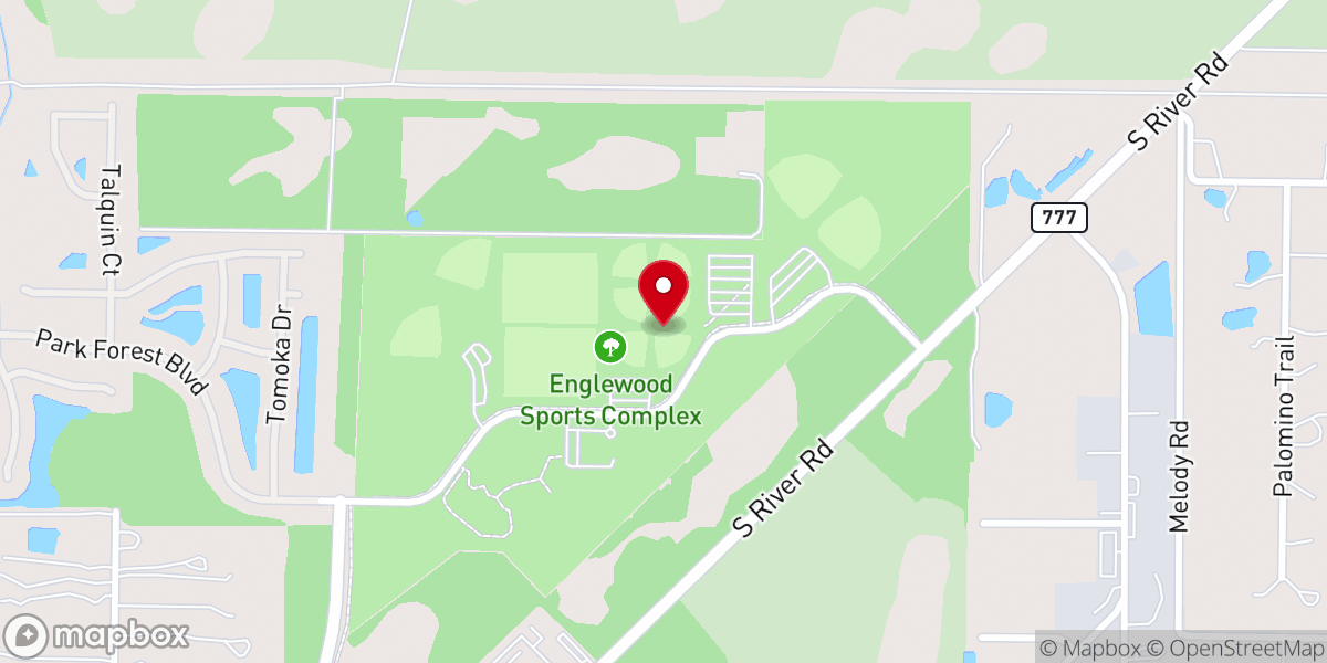 Map showing location of Risen King Bible Church