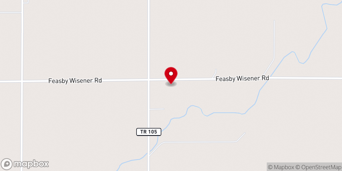 Map showing location of Grand Victory Church