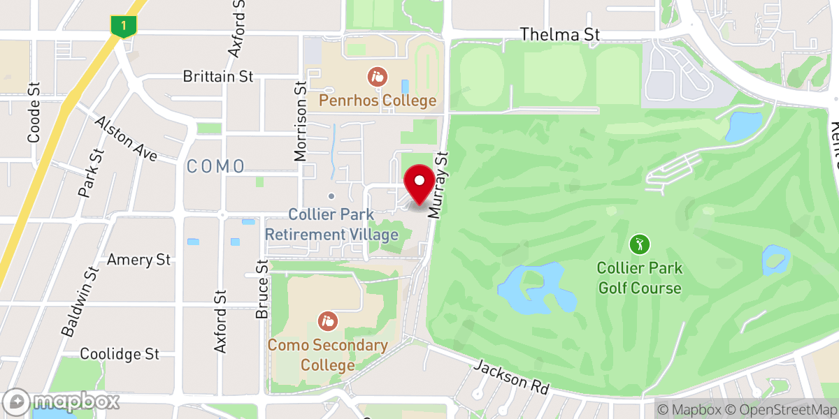 Map showing location of Lifestreams Christian Church