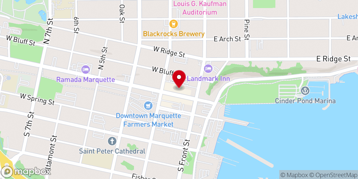 Map showing location of Anchor Church