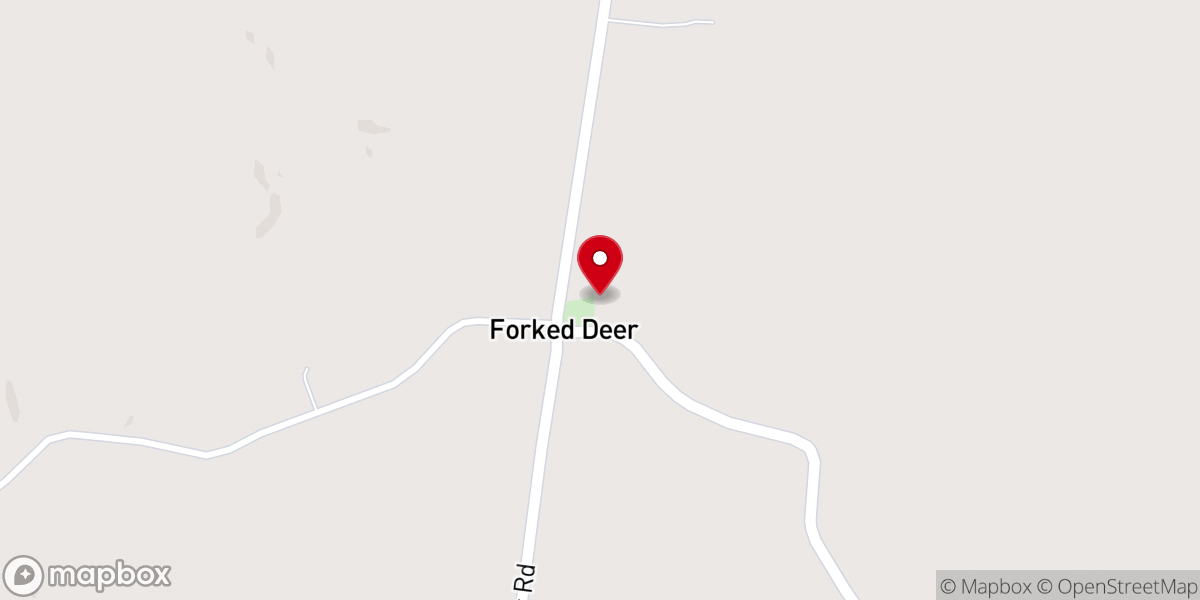 Map showing location of Eureka Church
