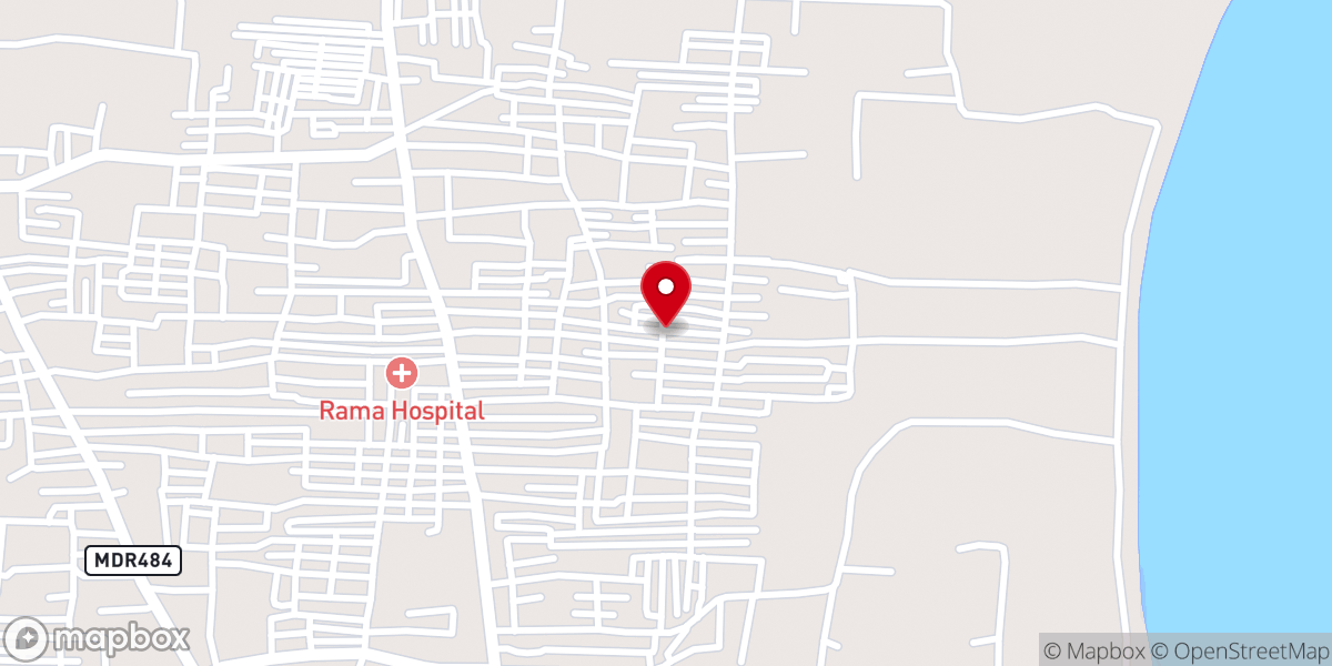 Map showing location of Jerusalem HLIPC CHURCH