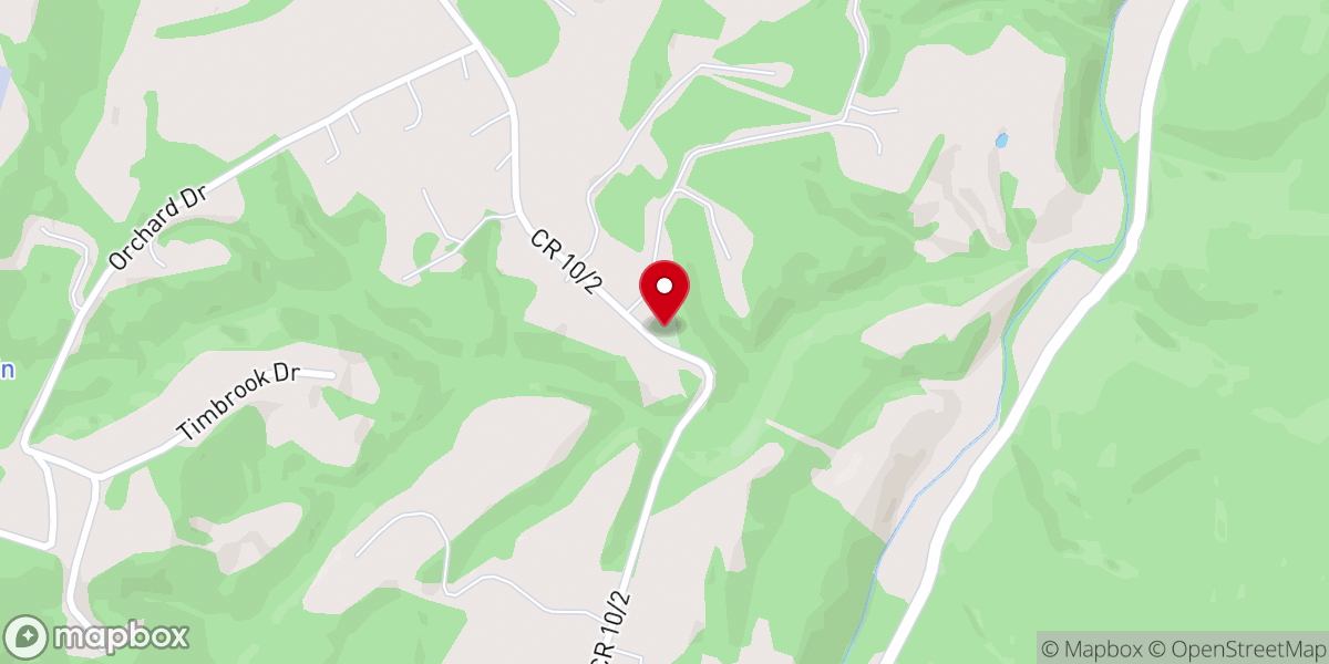 Map showing location of Bethel Church