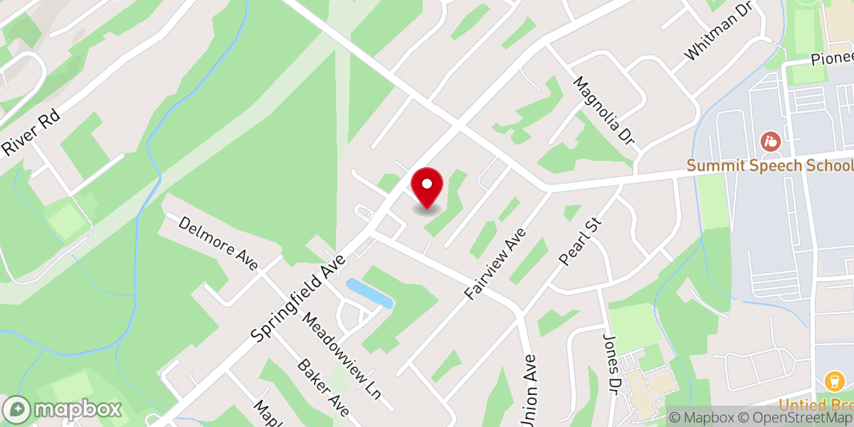 Map showing location of St Luke's Reformed Episcopal