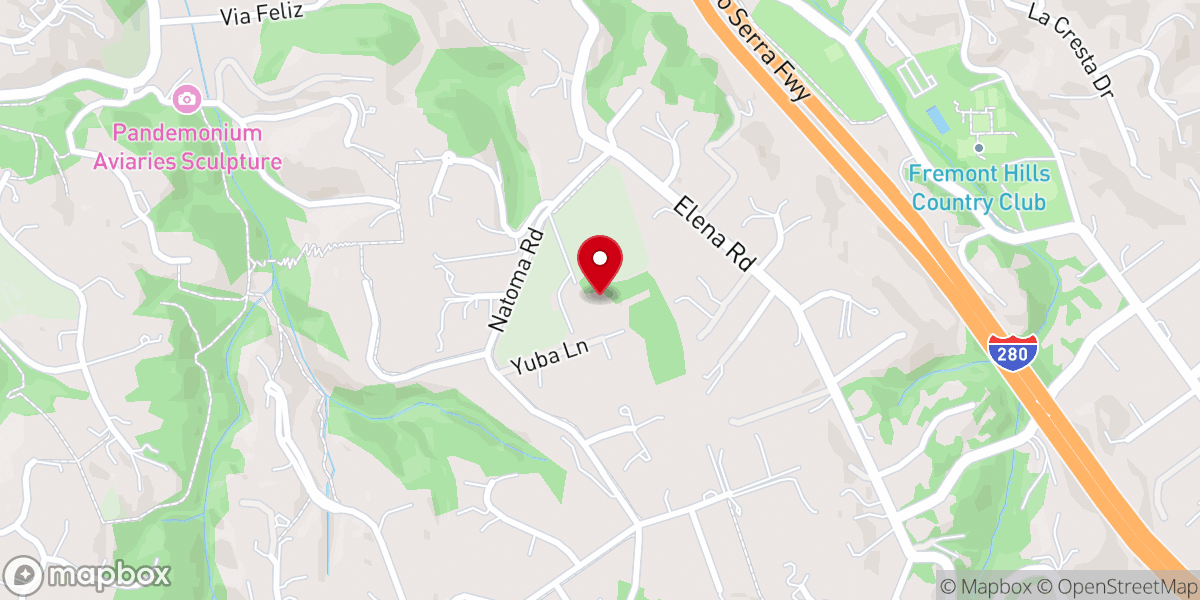 Map showing location of Poor Clare Nuns