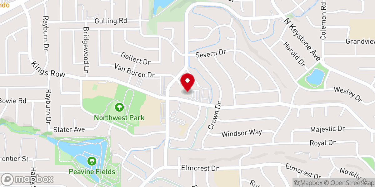 Map showing location of Faith Ministry Reno