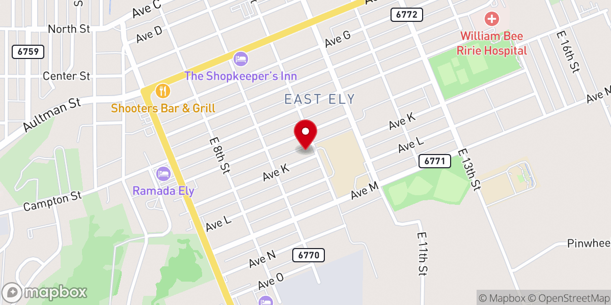 Map showing location of Immanuel Lutheran Church