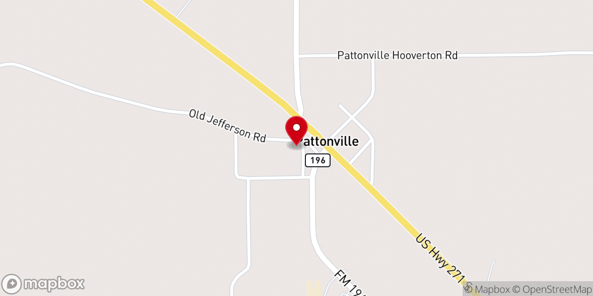 Map showing location of Pattonville Baptist Church