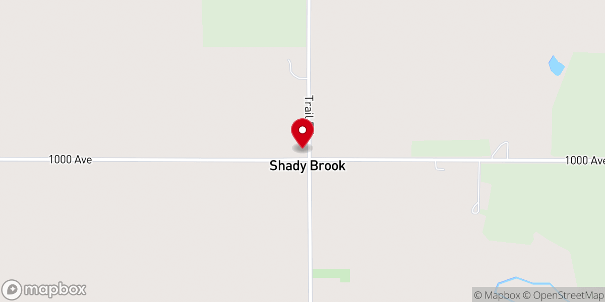 Map showing location of Immanuel Lutheran Church