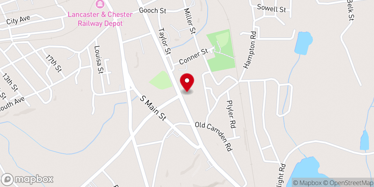 Map showing location of United House of Prayer