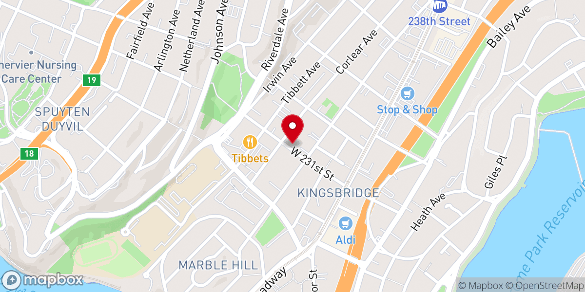 Map showing location of Narcisses