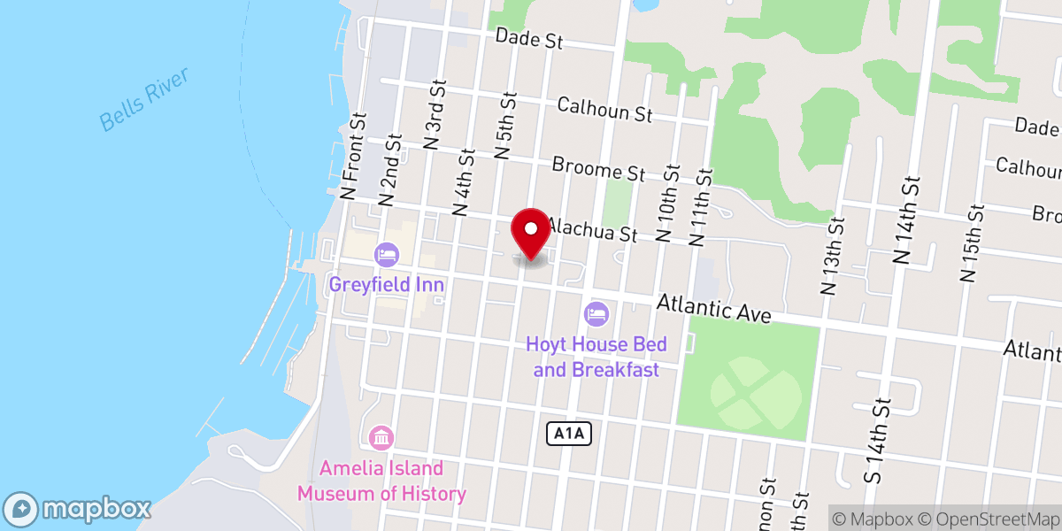 Map showing location of Memorial United Methodist Church