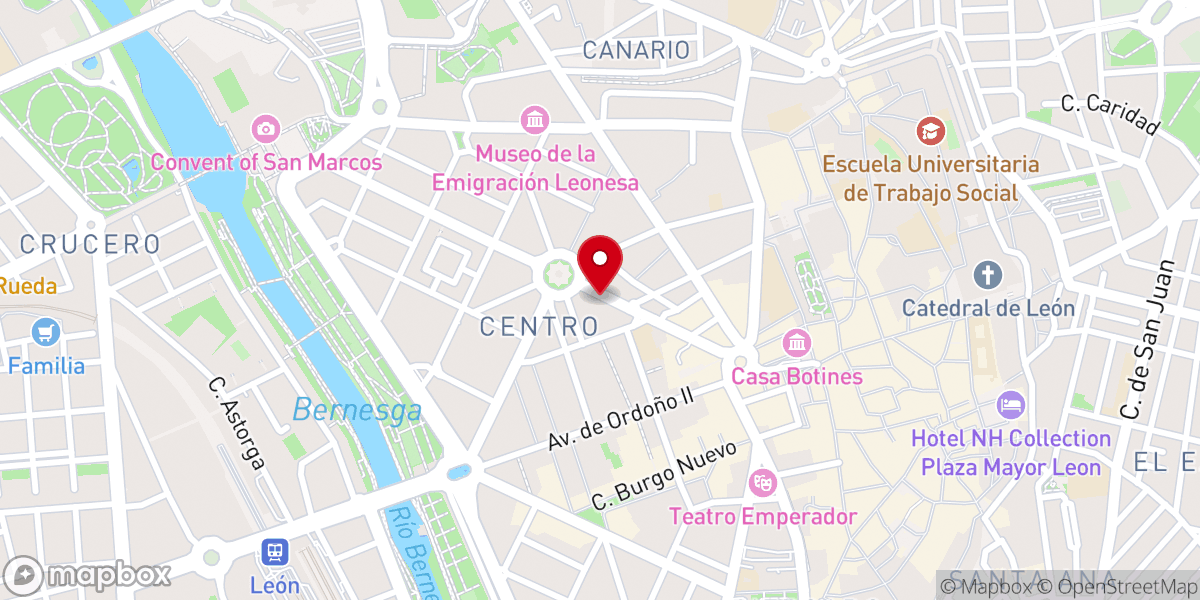 Map showing location of Parroquia de Nuestra Madre del Buen Consejo - Padres Agustinos