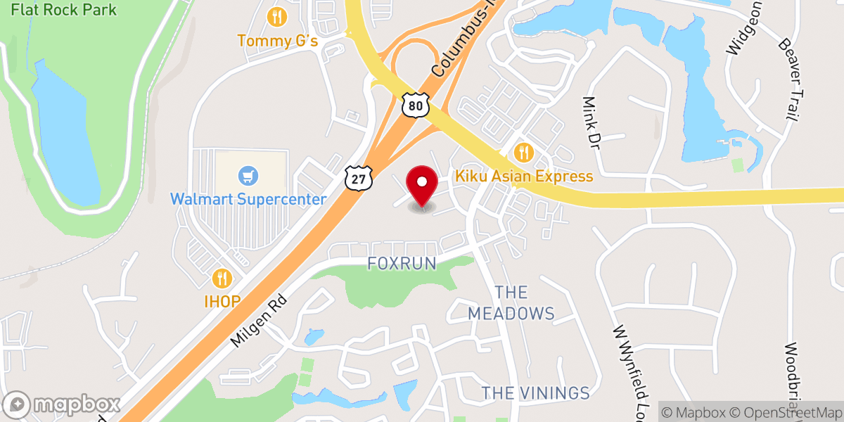 Map showing location of Bethel Judah Ministries