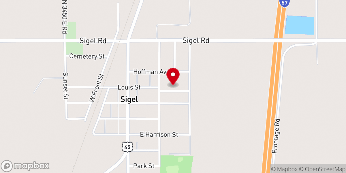 Map showing location of St Michael's Catholic School