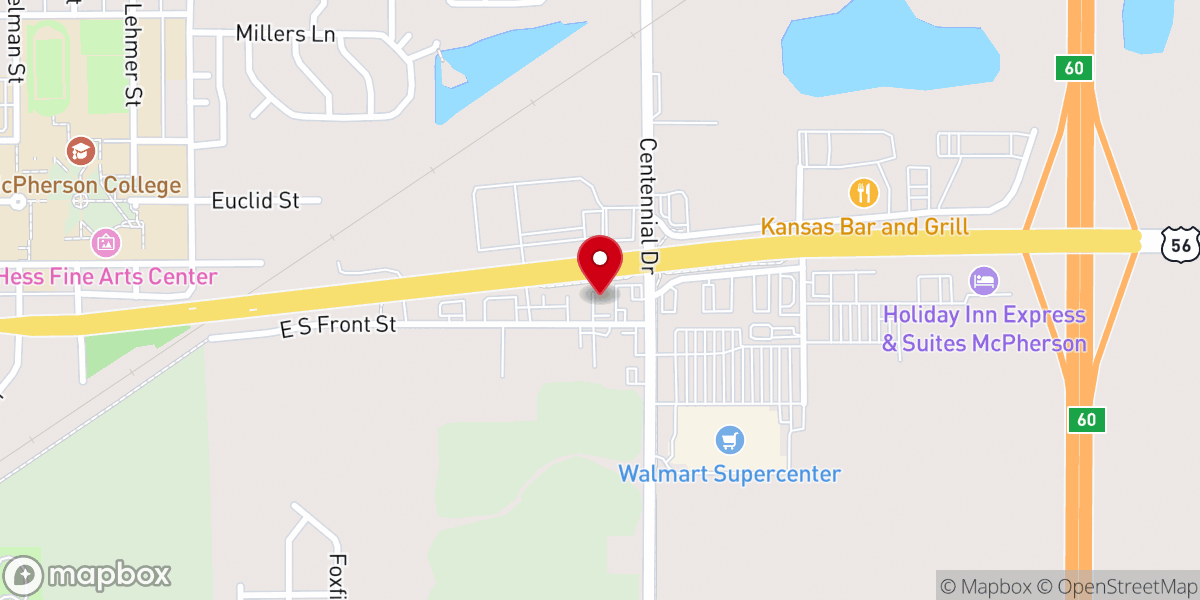 Map showing location of Great Plains Conference Free