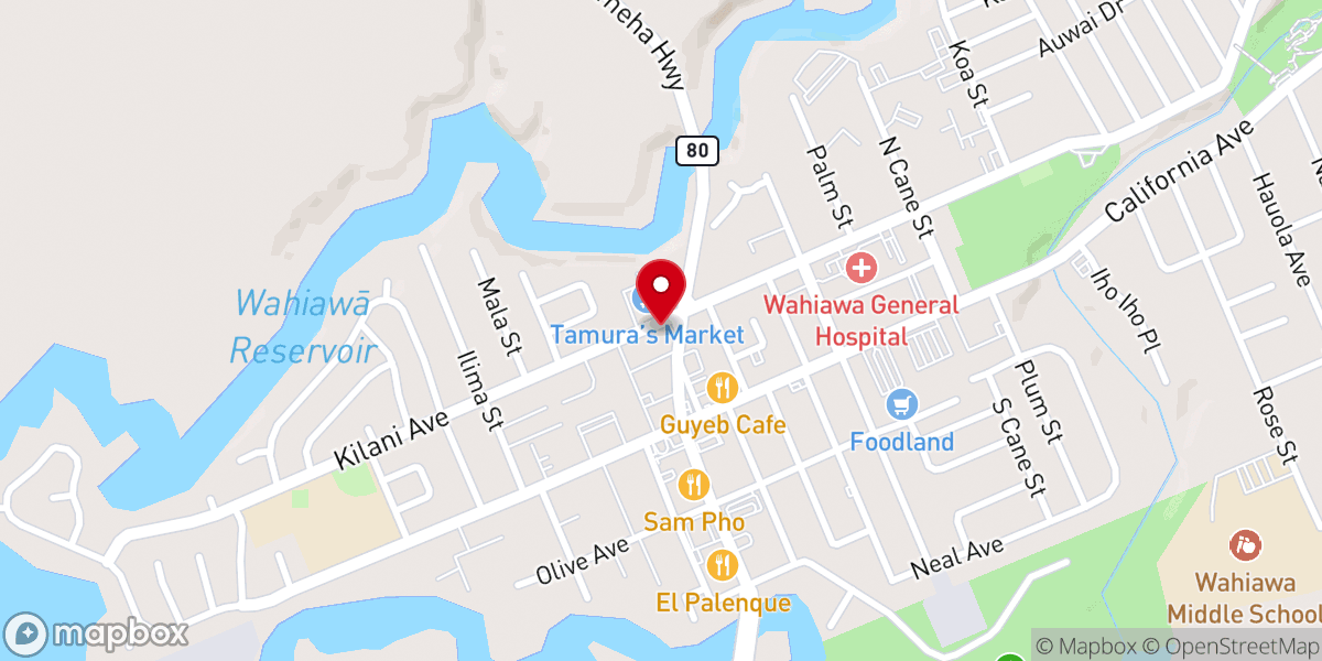 Map showing location of Bible Baptist Church