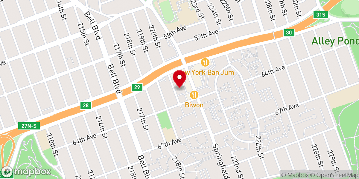 Map showing location of Yale Presbyterian Church