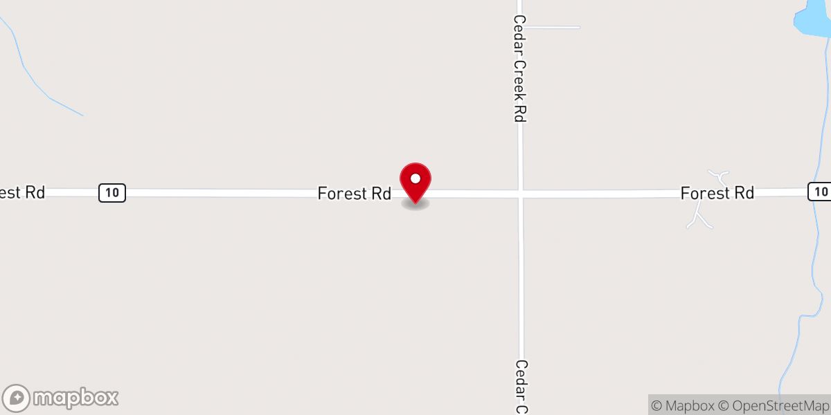 Map showing location of Hustletown Community Church